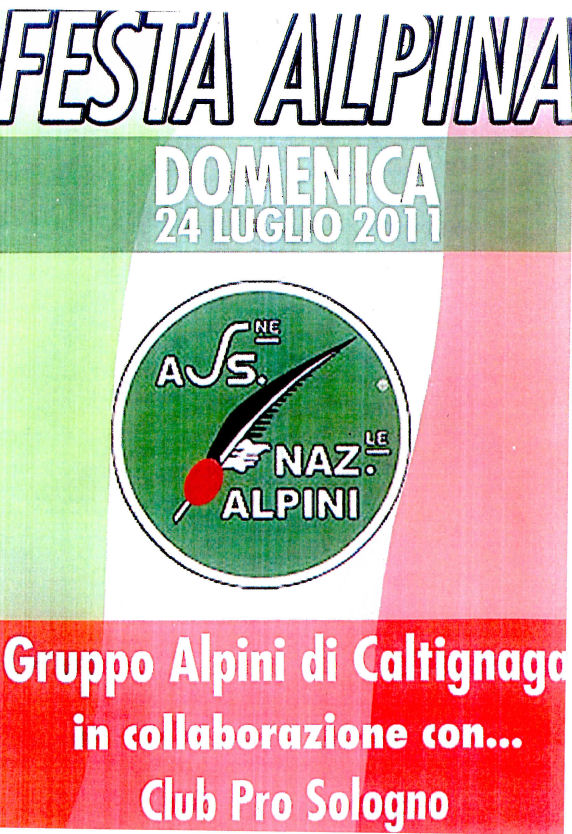 Volantino Festa Alpina 2011