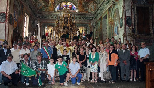 23 Giugno 2011: 65° Anniversario Sacerdozio don Giovanni Bossi (Agogna)