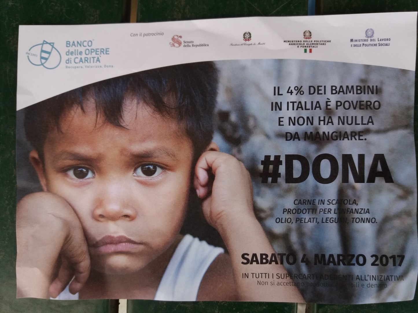 Il manifesto dell'iniziativa Il manifesto dell'iniziativa