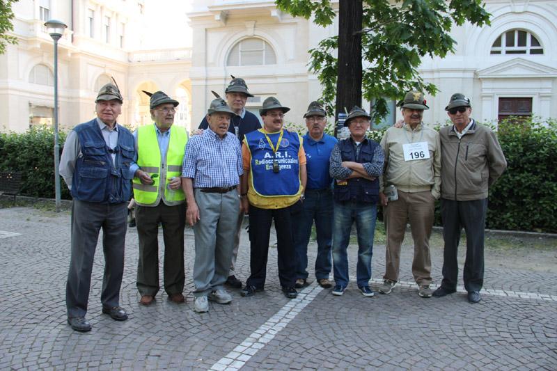 Gli Alpini presenti alla manifestazione Gli Alpini presenti alla manifestazione