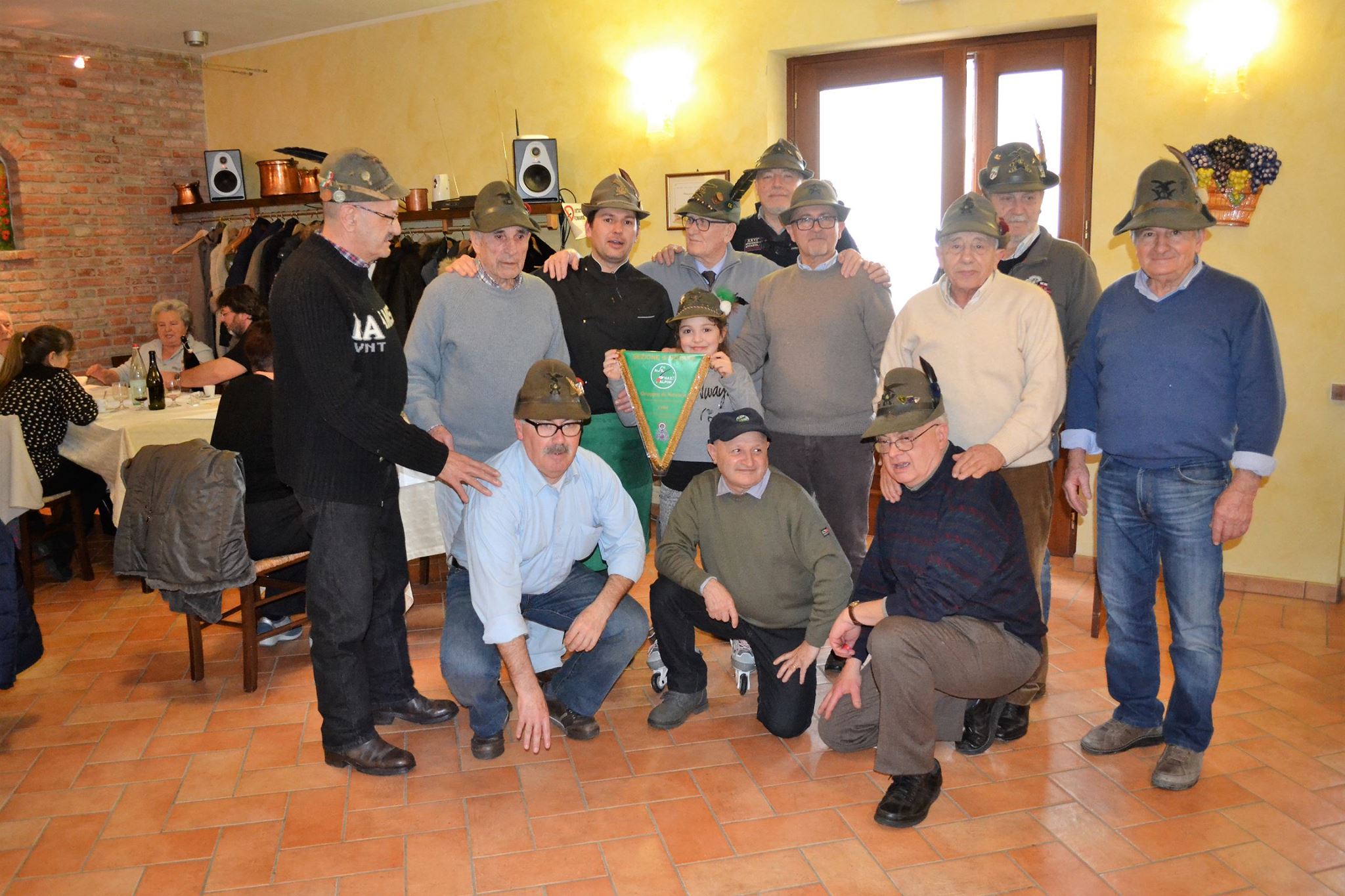 Gli Alpini del Gruppo di Novara che hanno partecipato alla gita Gli Alpini del Gruppo di Novara che hanno partecipato alla gita