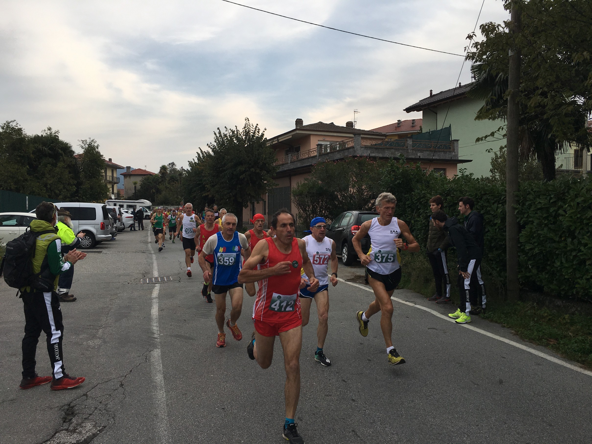 Un momento della corsa Un momento della corsa