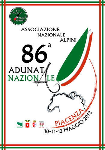 Manifesto 86a Adunata Nazionale di Piacenza