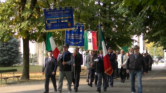 Celebrazione al Cimitero di Novara Celebrazione al Cimitero di Novara