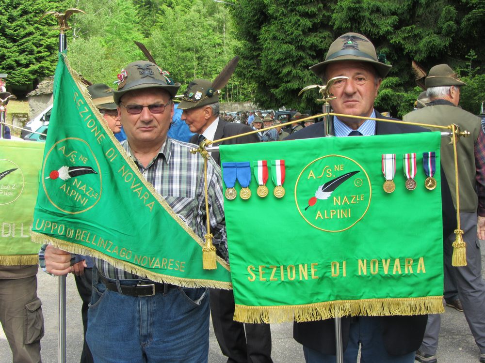 Pietro Miglio e Gianrocco Bolamperti presenti alla manifestazione assieme a Marco Caviggioli
