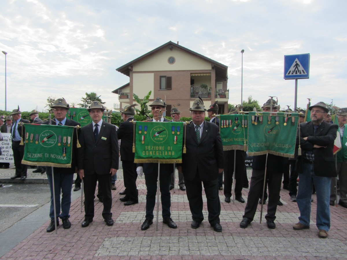 I rappresentanti della Sezione di Novara presenti alla manifestazione.