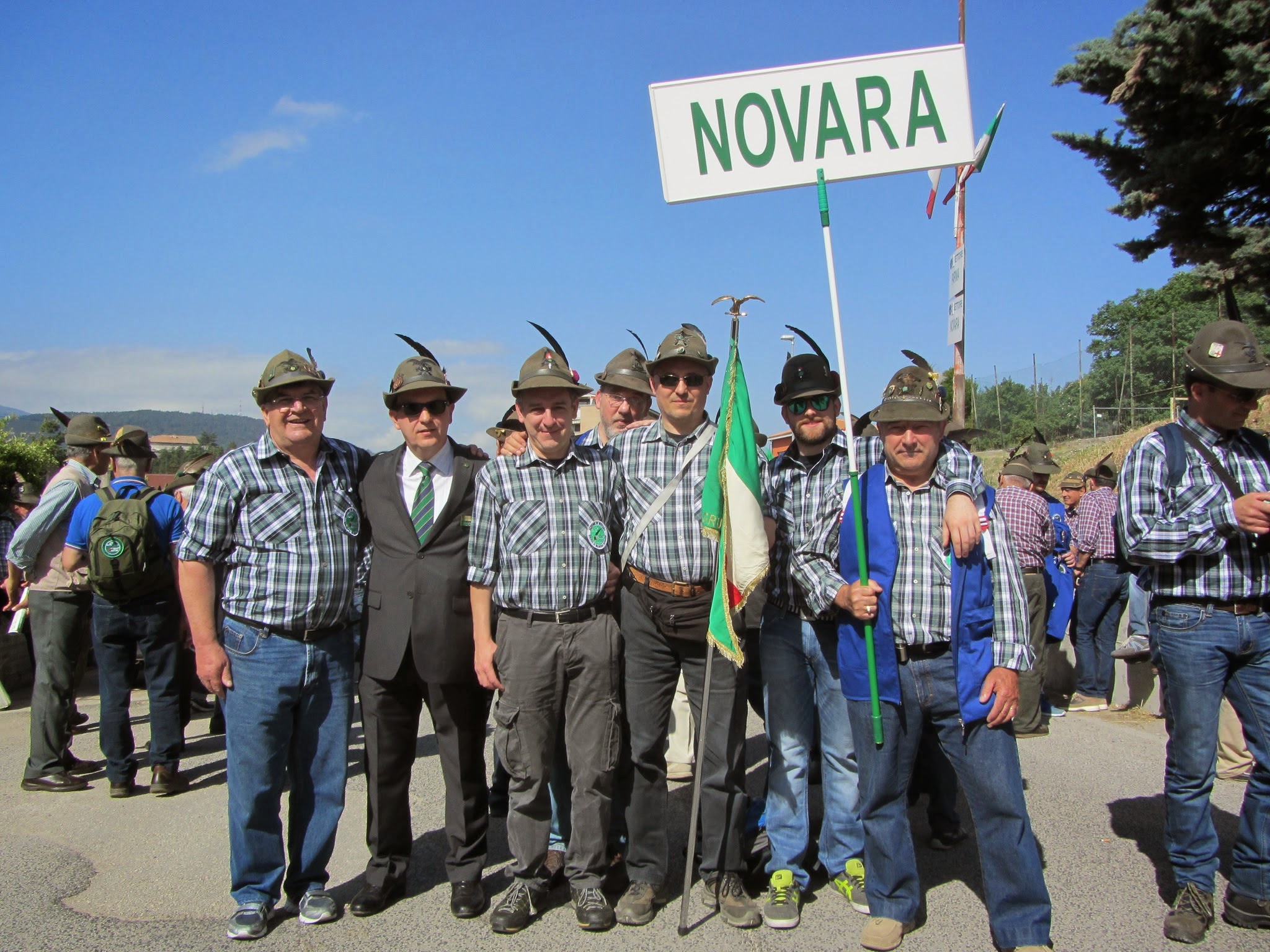 La Sezione di Novara sfila a L'Aquila La Sezione di Novara sfila a L'Aquila